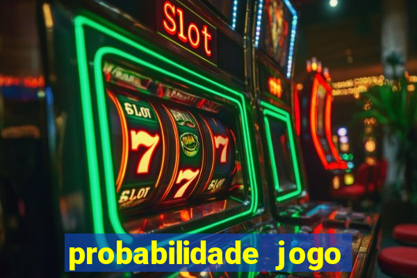 probabilidade jogo de futebol